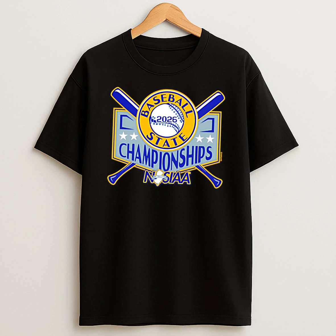 2026 Njsiaa Baseball State Championships Logo Tee Tshirt Hoodie