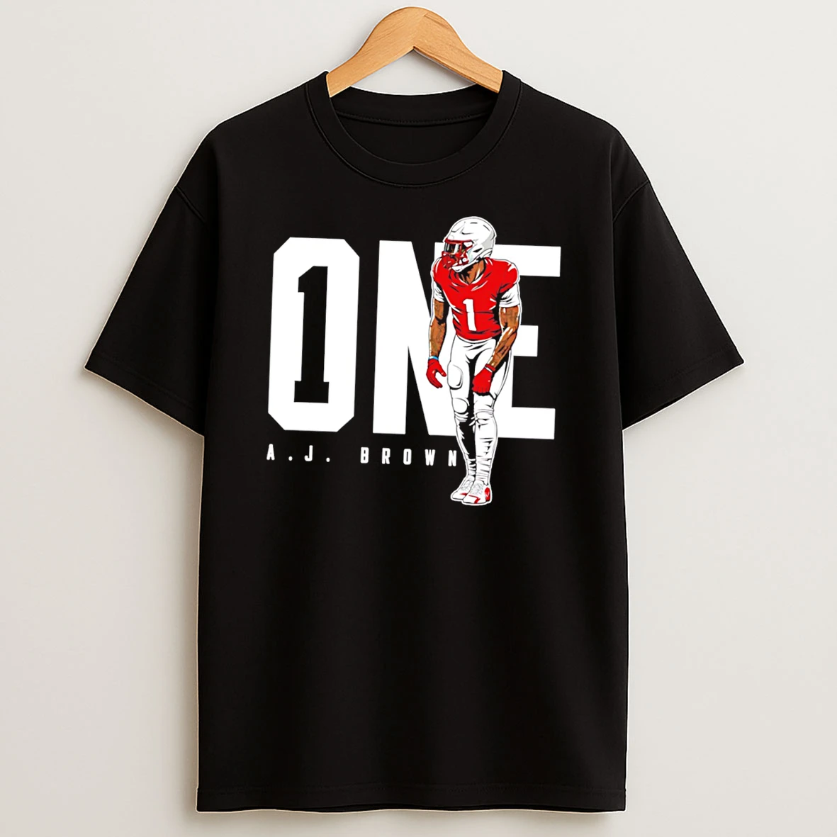 A J Brown New England Patriots One Tee Tshirt Hoodie