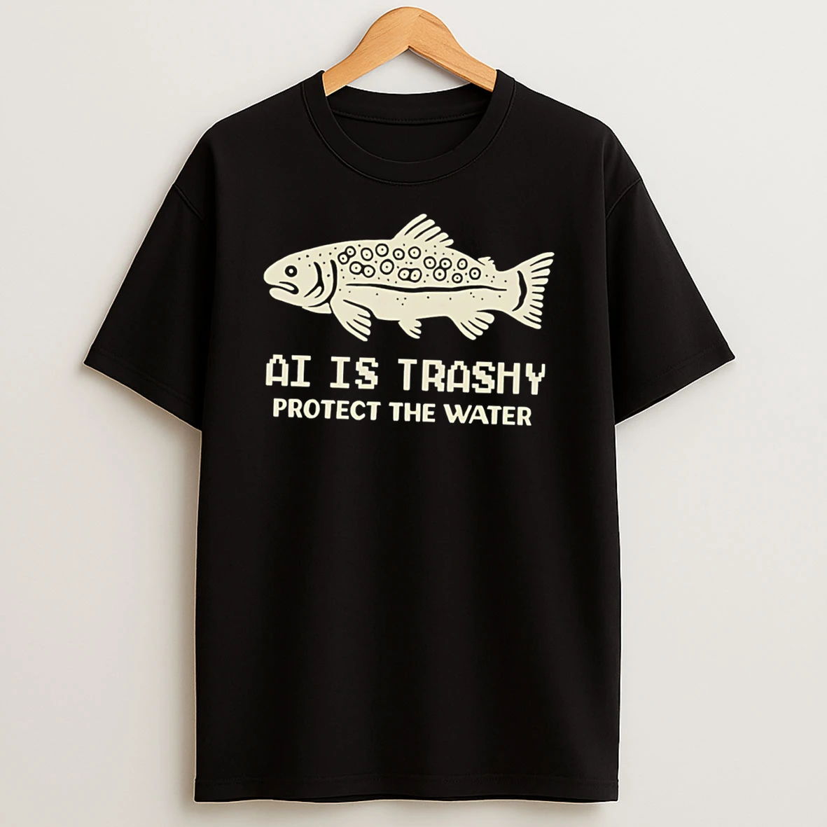 Ai Is Trashy Protect The Water Tee Tshirt Hoodie