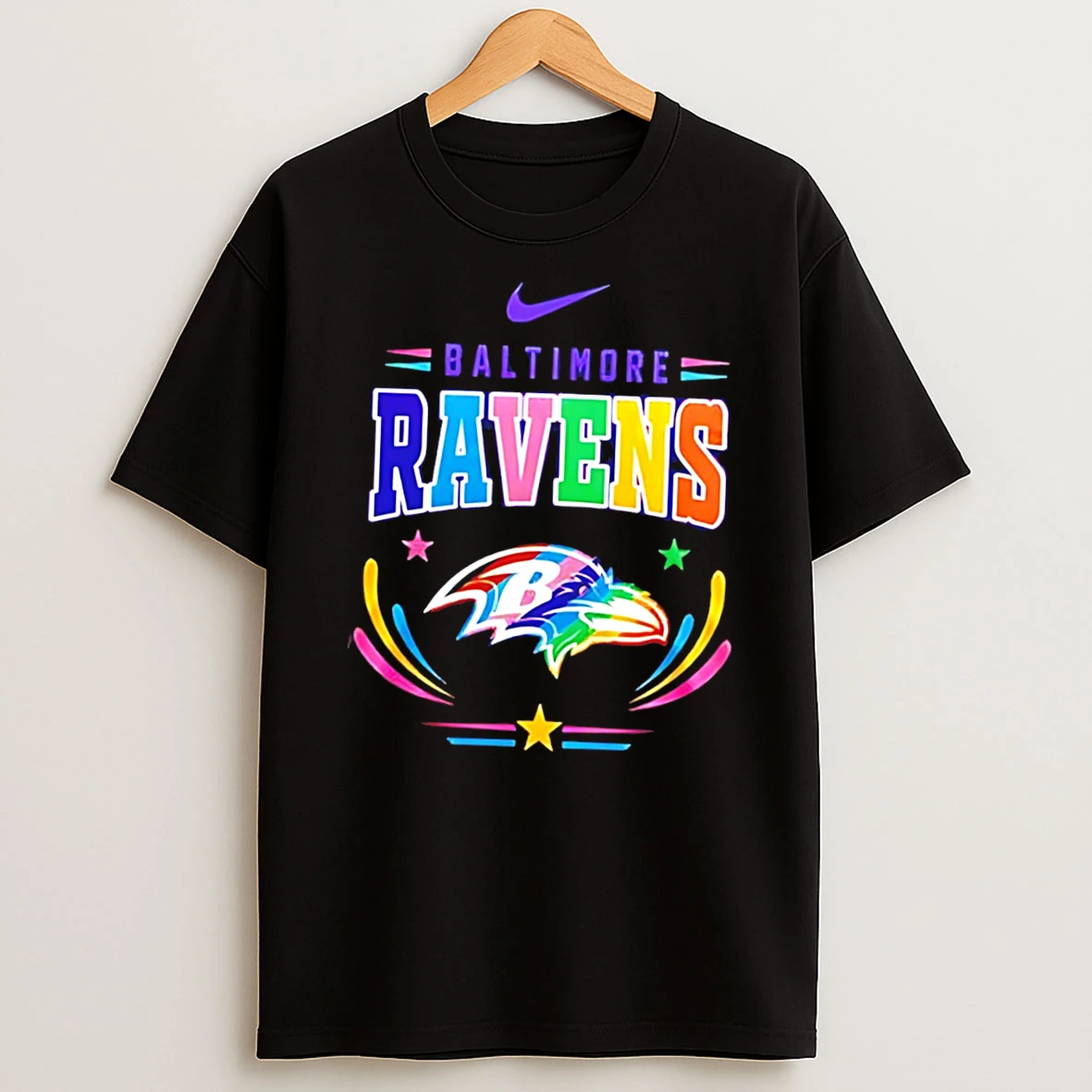 Baltimore Ravens Pride Month 2026 Lgbt Love X Nfl Game Tee Tshirt Hoodie