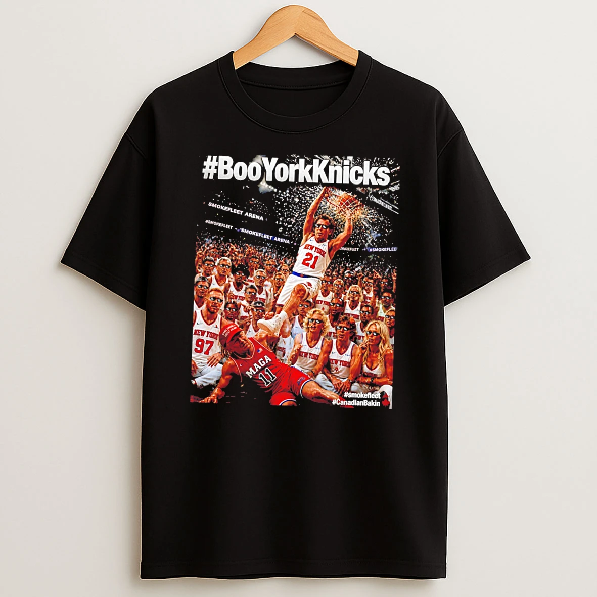 Boo York Knicks Beat Maga Trump Funny Tee Tshirt Hoodie