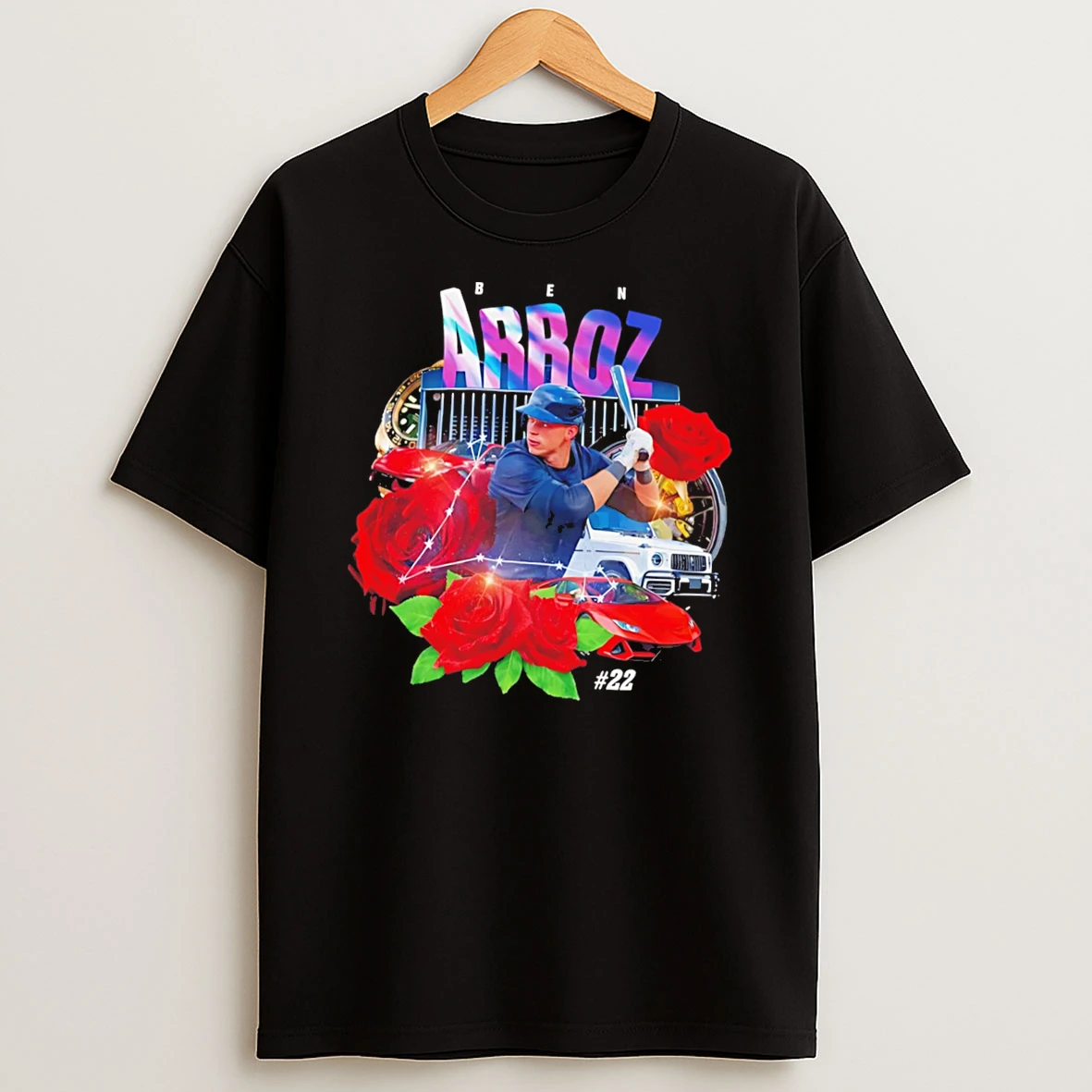 Boone Wearing Ben Arroz New York Yankees Graphic Tee Tshirt Hoodie