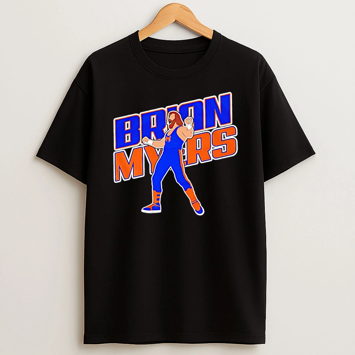 Brian Myers Wrestler Posing Illustration Tee Tshirt Hoodie