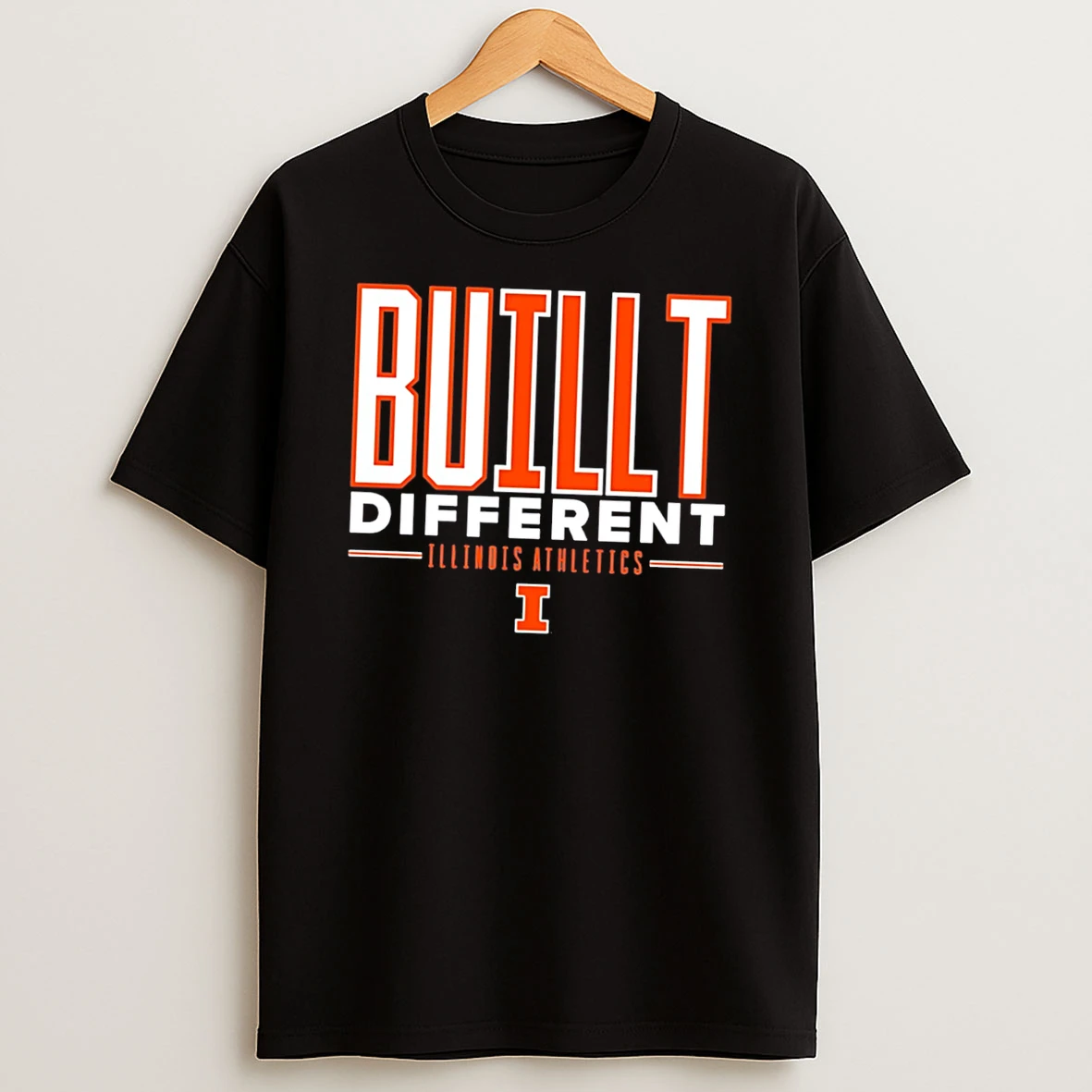 Buillt Illinois Fighting Illini Different Tee Tshirt Hoodie