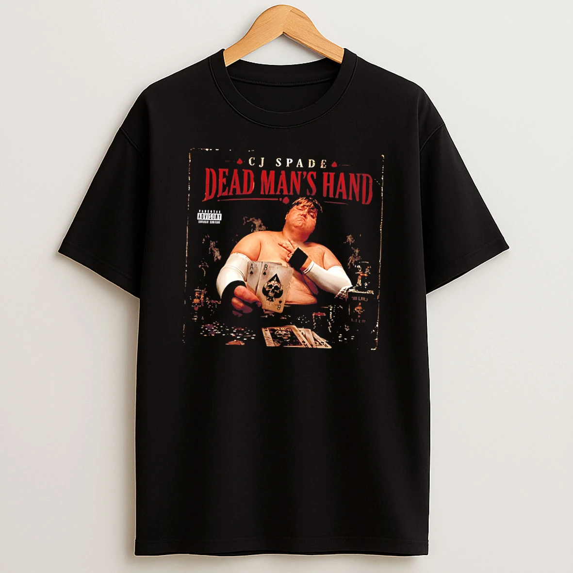 Cj Spade Dead Mans Hand Portrait Tee Tshirt Hoodie