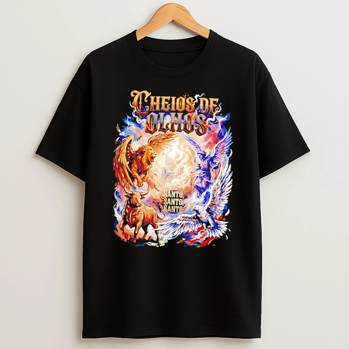Cheios De Olhos Santo Santo Santo Tee Tshirt Hoodie