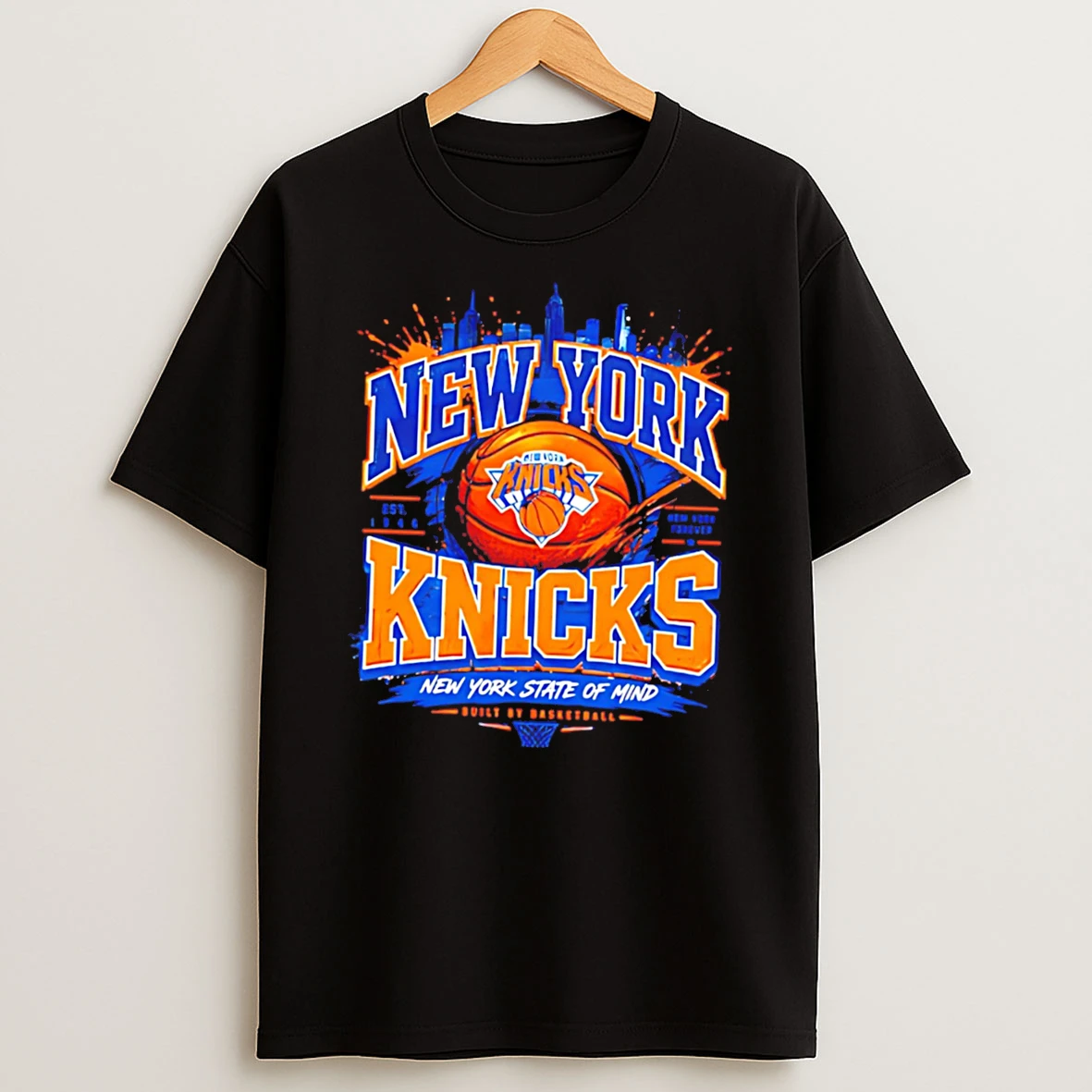 New York Knicks Ny State Of Mind Away Tee Tshirt Hoodie