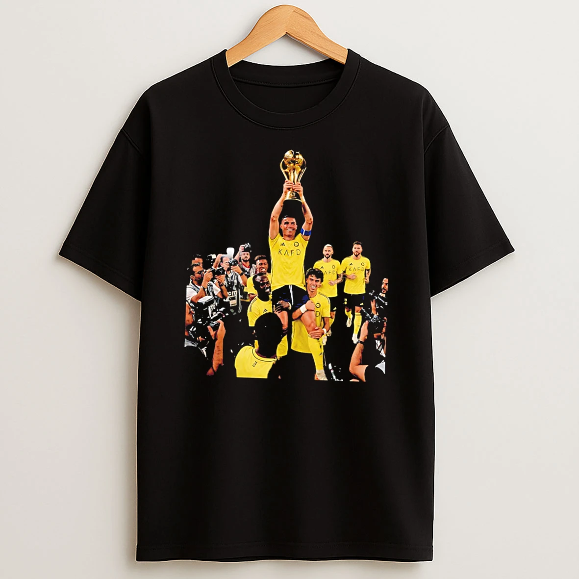 Officials Al Nassr 2025%ce%b3co26 Saudi Pro League Champions All Team Celebration Tee Premium T Shirt Sweatshirt Hoodie