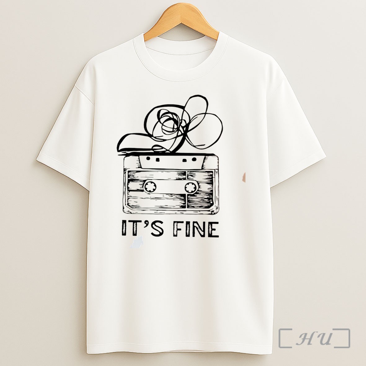 Officials Cassette Tape Its Fine Music Vintage Tee Shirt