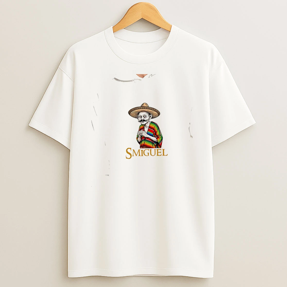 Officials Gollum The Lord Of The Rings Smiguel Character Parody Funny Mexican Poncho Premium T Shirt Sweatshirt Hoodie