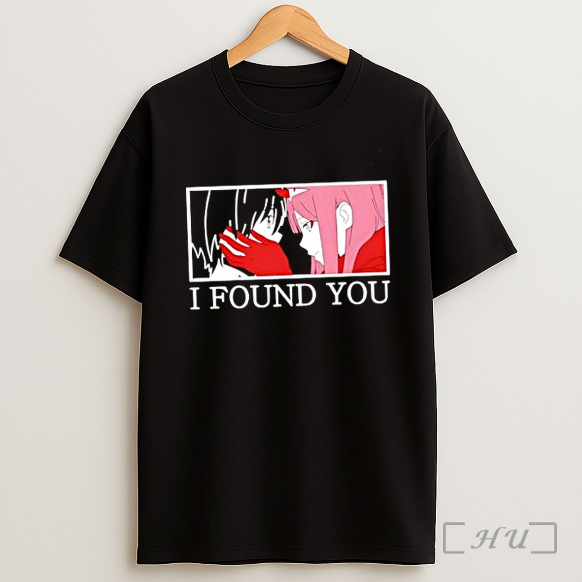 Officials Hiro And Zero Two Darling In The Franxx I Found You Shirt