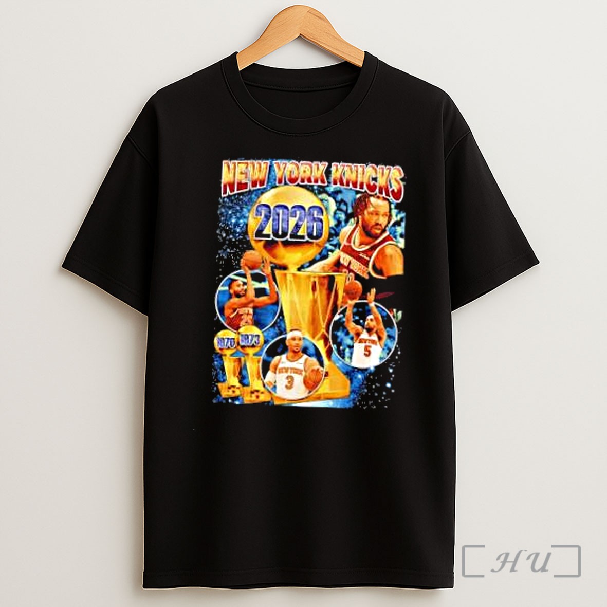 Officials Jalen Brunson Mikal Bridges Josh Hart New York Knicks 2026 Nba Finals Championship Shirt