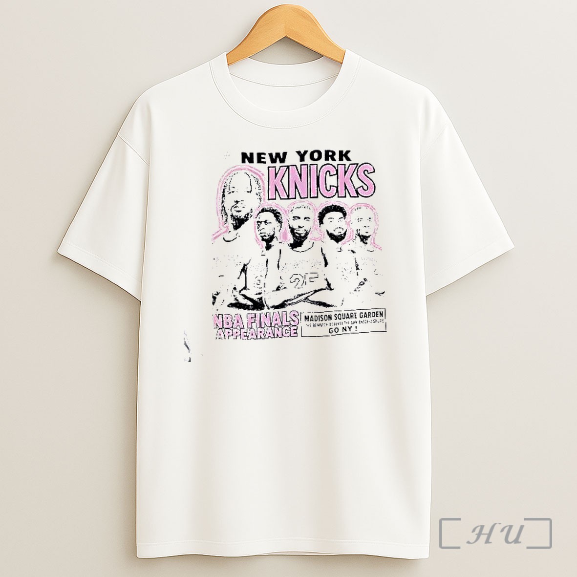 Officials Jalen Brunson Mikal Bridges Josh Hart New York Knicks Nba Finals Appearance Shirt