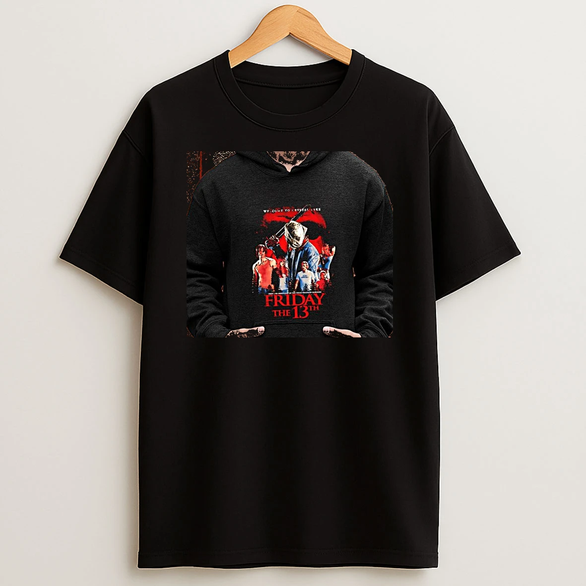 Officials Jason Voorhees Friday The 13th Welcome To Crystal Lake From The Producers Of Premium T Shirt Sweatshirt Hoodie
