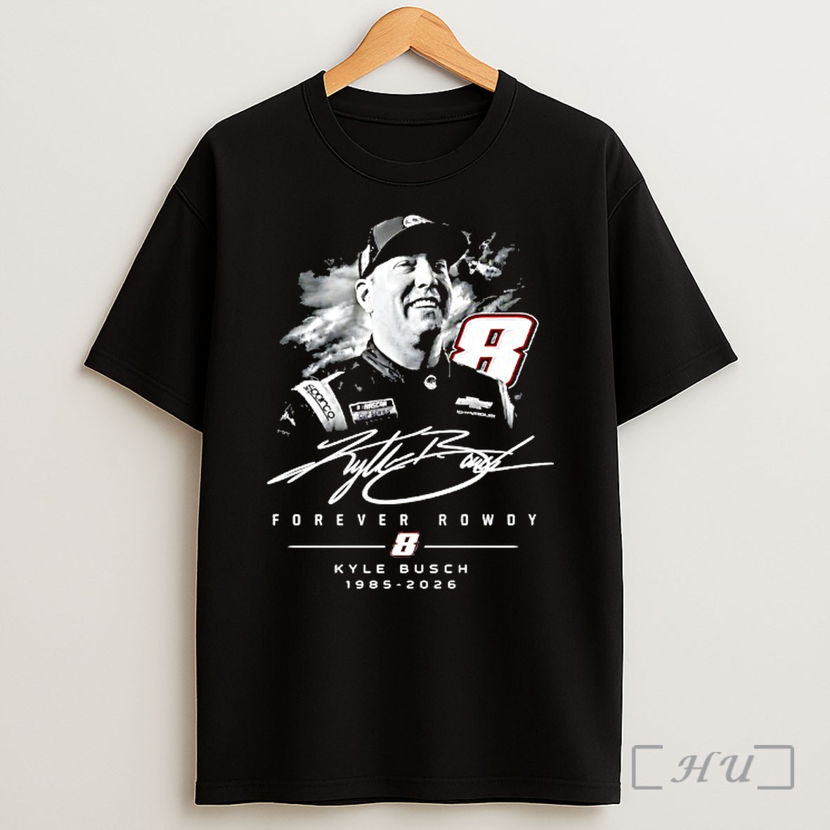 Officials Kyle Thomas Busch Nascar Cup Series Forever Rowdy Signature Shirt