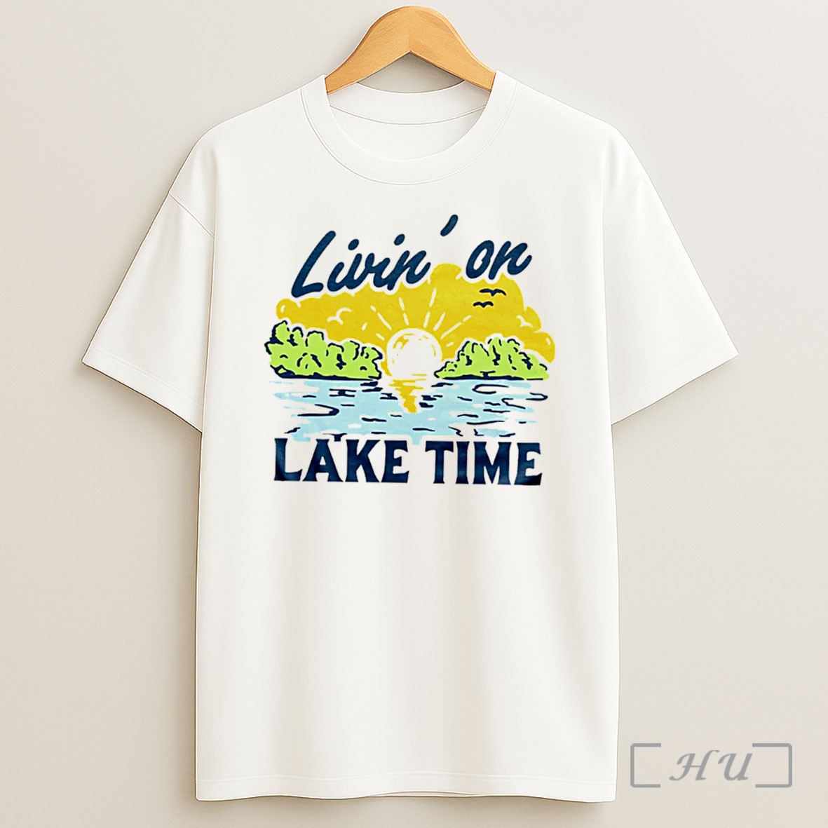 Officials Livin On Lake Time Vintage Tee Shirt
