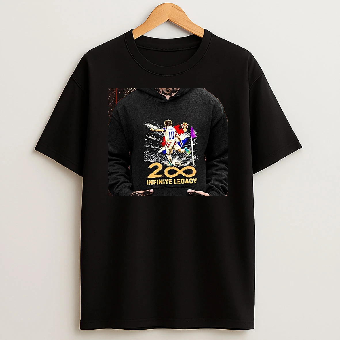 Officials Luka Modric Croatia National Football Team Infinite Legacy World Cup 2026 Premium T Shirt Sweatshirt Hoodie