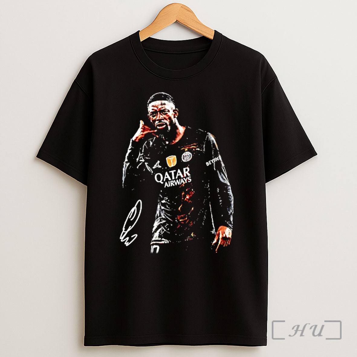 Officials Masour Ousmane Dembele Paris Saint Germain Signature Shirt