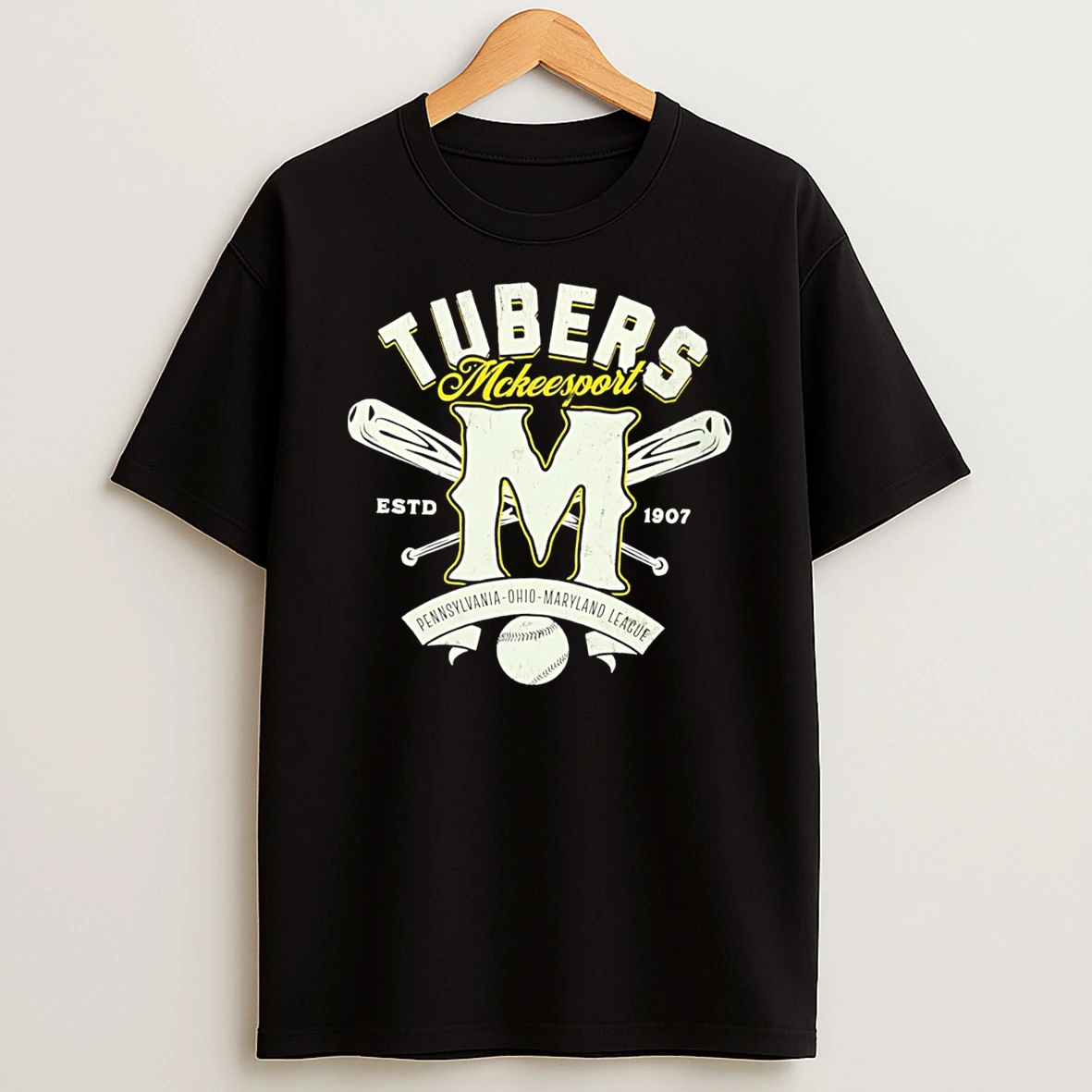 Officials Mckeesport Tubers Pennsylvania Ohio Maryland League Est 1907 Tee Premium T Shirt Sweatshirt Hoodie