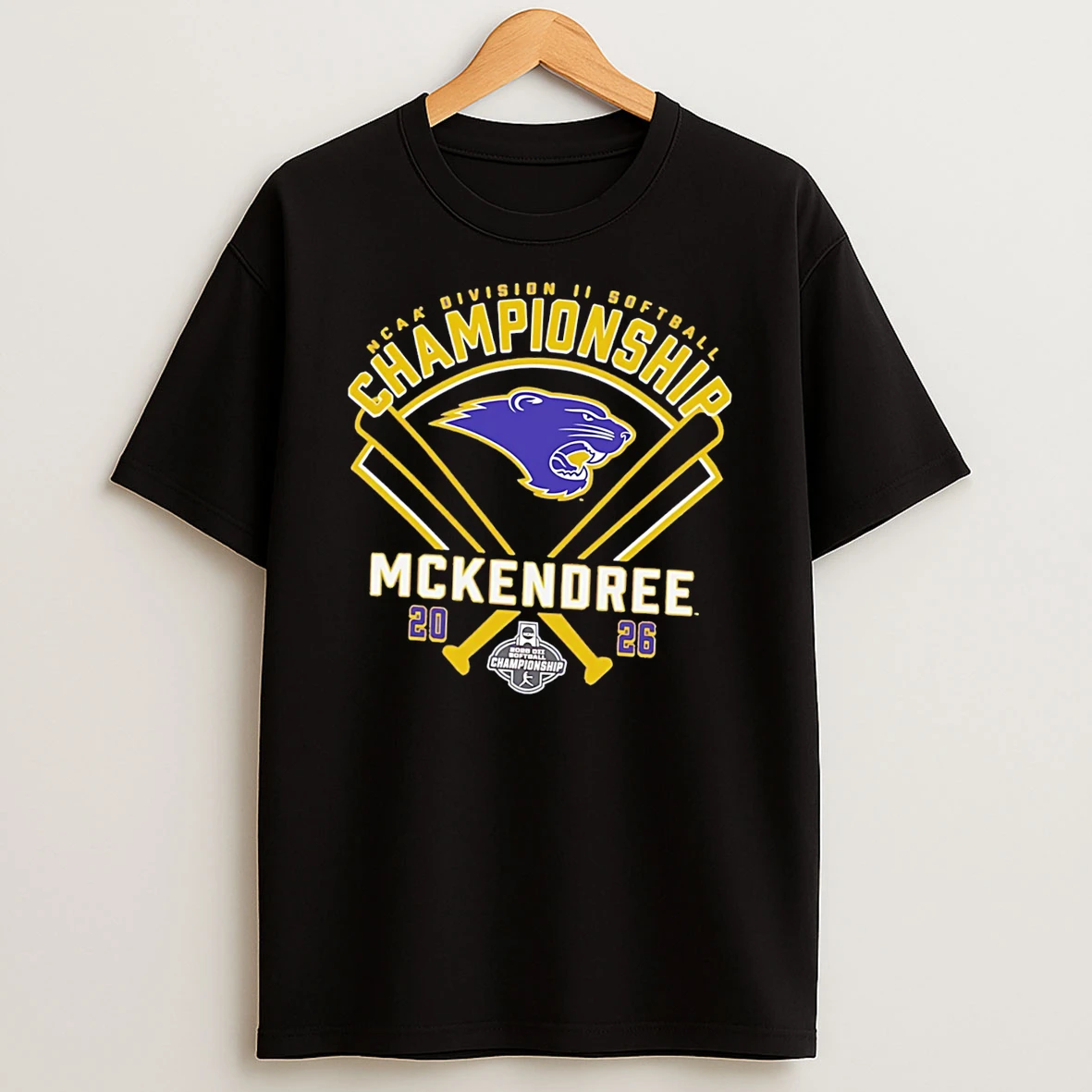 Officials Mckendree Ncaa Division Ii Softball Championship 2026 Tee Premium T Shirt Sweatshirt Hoodie