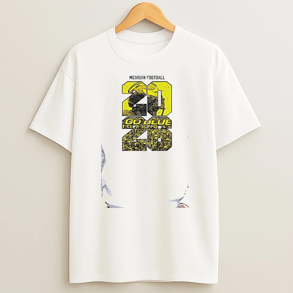 Officials Michigan Football 2026 Go Blue 1 Club Supports You Premium T Shirt Sweatshirt Hoodie