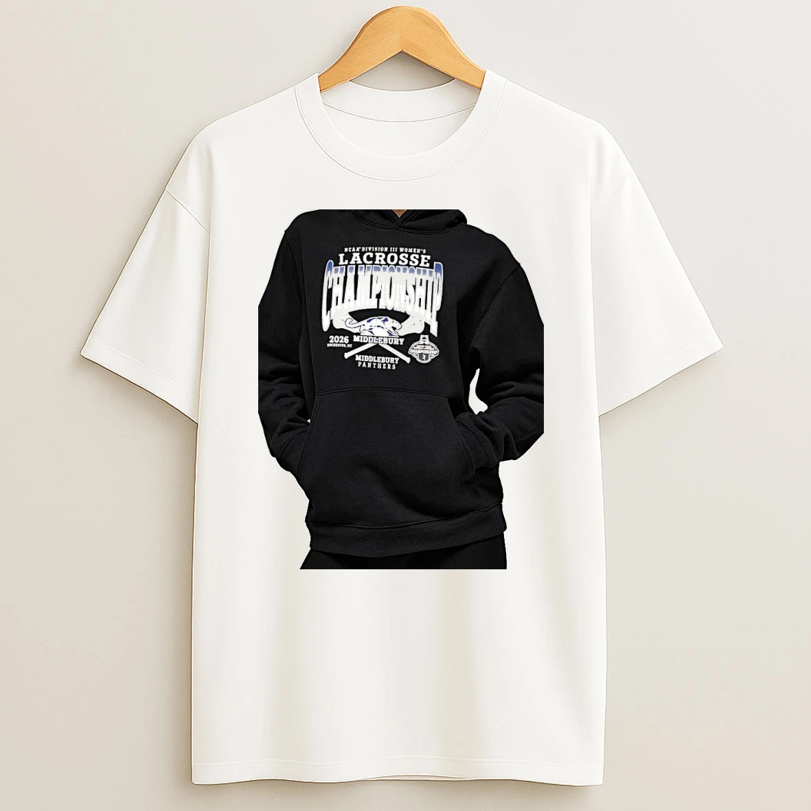 Officials Middlebury Panthers Ncaa Division Iii Womens Lacrosse 2026 Championship Premium T Shirt Sweatshirt Hoodie