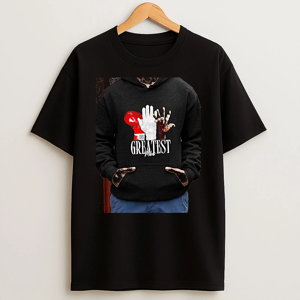 Officials Mike Tyson Michael Jackson Michael Jordan Greatest Mikes Premium T Shirt Sweatshirt Hoodie