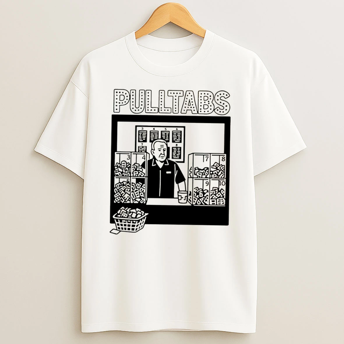 Officials Minnesota Pull Tabs Gambling Lottery Bar Games Tee Premium T Shirt Sweatshirt Hoodie