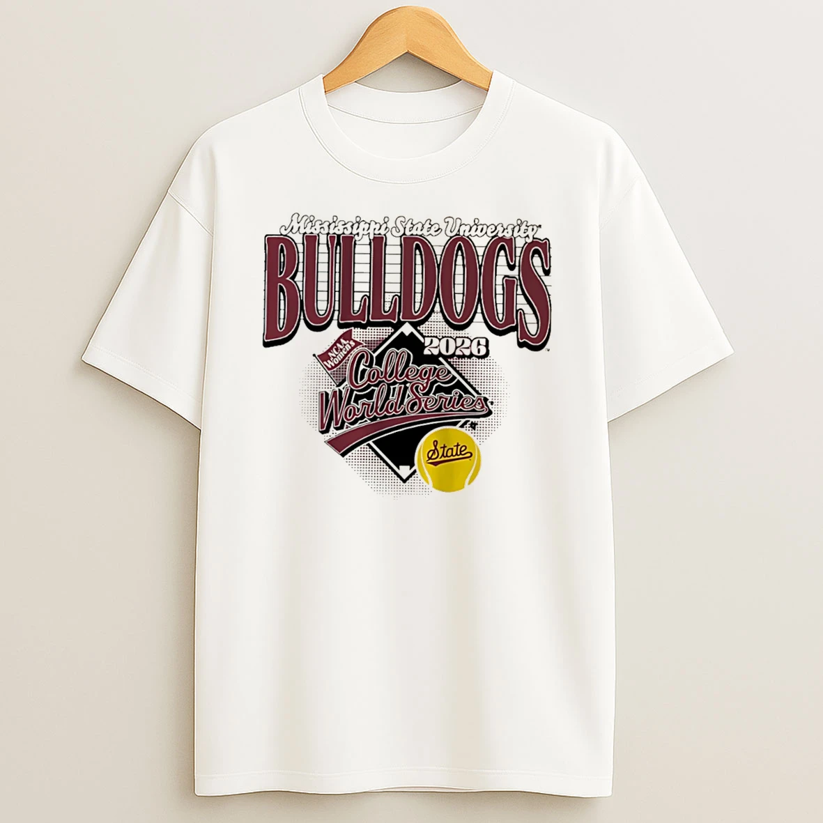 Officials Mississippi State Softball 2026 Womens College World Series Tee Premium T Shirt Sweatshirt Hoodie