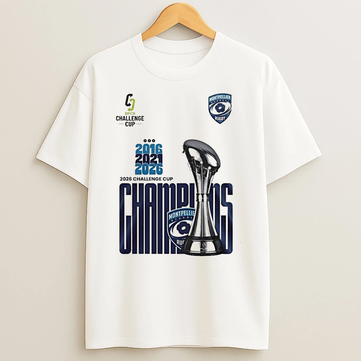 Officials Montpellier Herault European Rugby Challenge Cup 2025 2026 1 Premium T Shirt Sweatshirt Hoodie