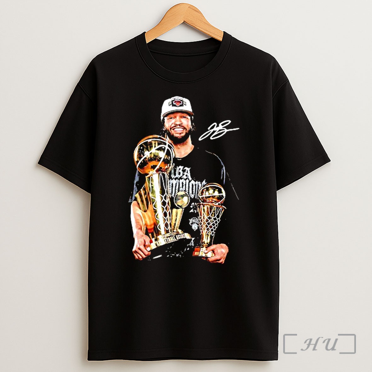 Officials New York Knicks Jalen Brunson Mvp Trophy Signature Shirt