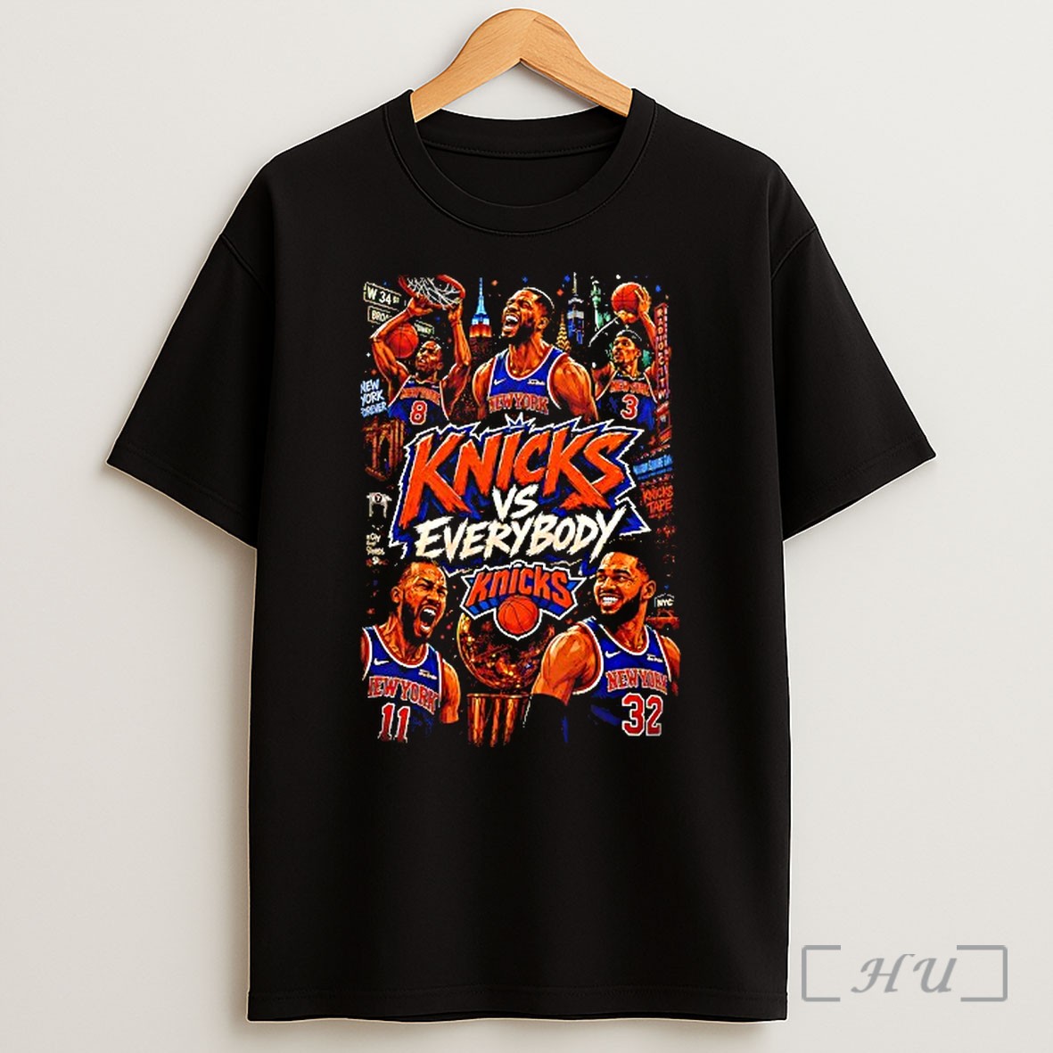 Officials New York Knicks Nba Champions 2026 Knicks Vs Everybody Shirt