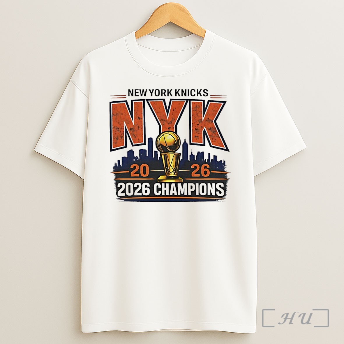 Officials New York Knicks Nyk 2026 Champions Trophy Skyline Shirt