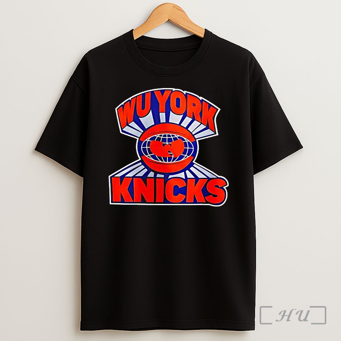 Officials New York Knicks X Wu Tang Wu York Knicks Logo Shirt