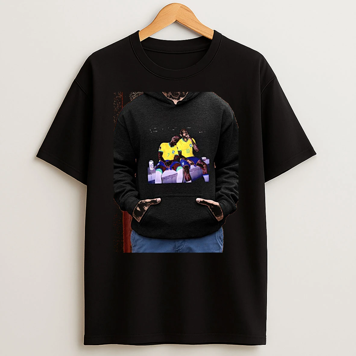 Officials Neymar Vinicius Jr Brazil National Team Fifa World Cup Qatar 2026 Soccer Premium T Shirt Sweatshirt Hoodie