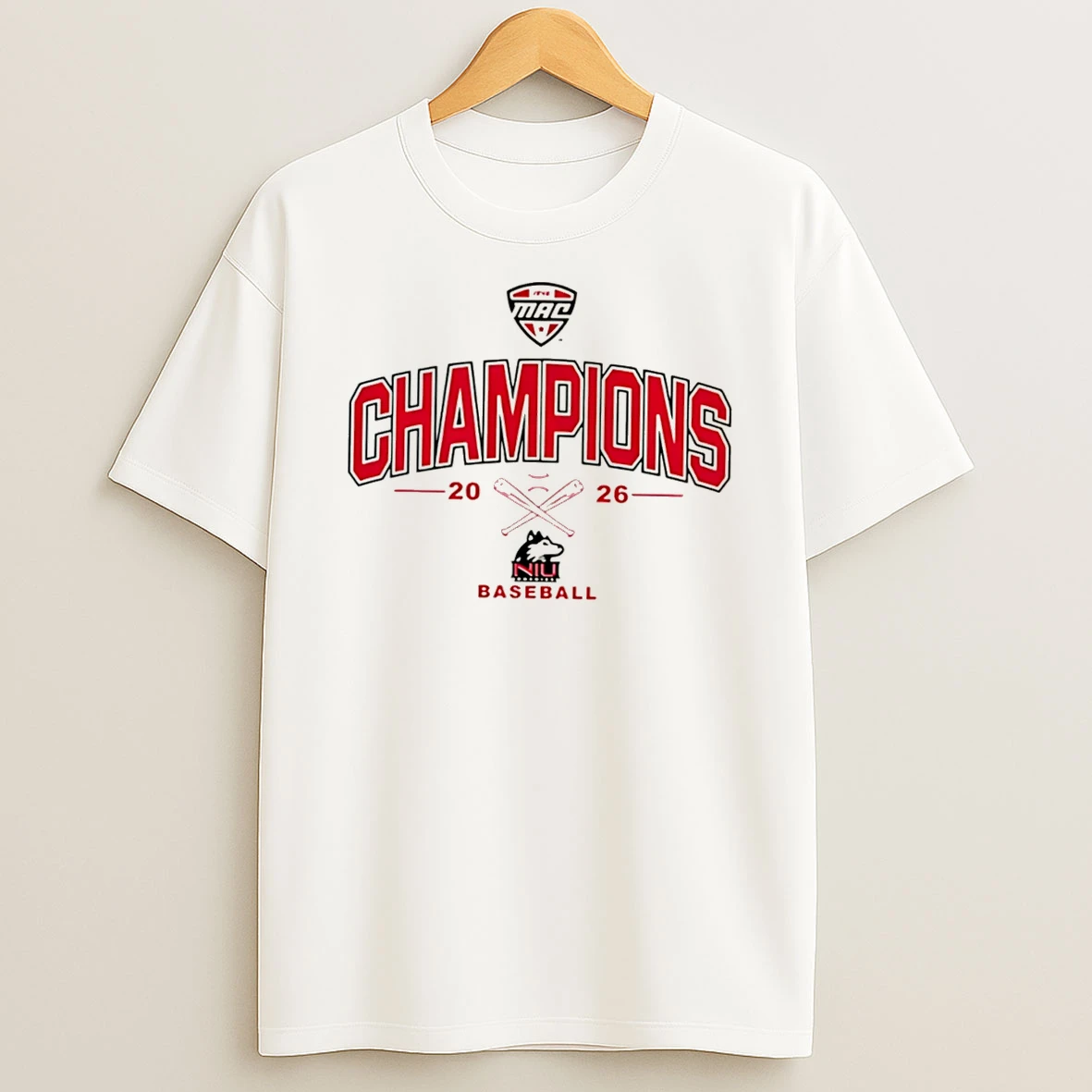 Officials Northern Illinois Huskies 2026 Mac Baseball Champions Tee Premium T Shirt Sweatshirt Hoodie