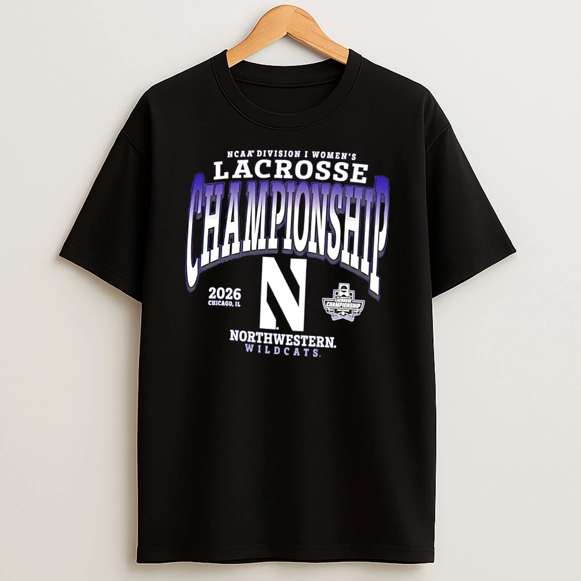 Officials Northwestern Wildcats 2026 Ncaa Division I Womens Lacrosse Championship Tee Premium T Shirt Sweatshirt Hoodie