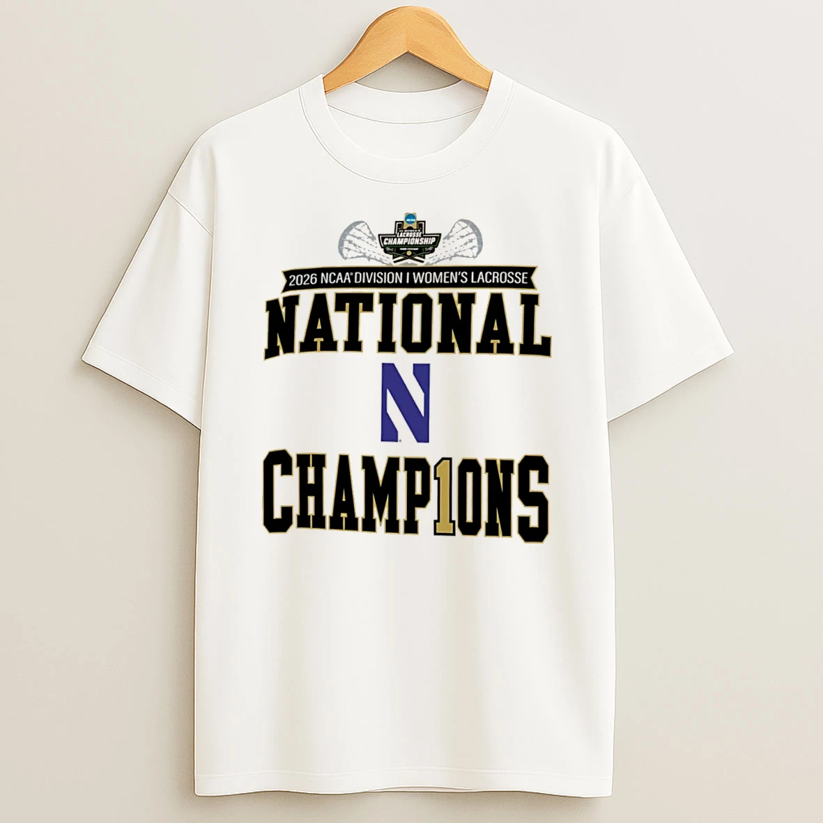 Officials Northwestern Wildcats 2026 Ncaa Womens Lacrosse National Champions Locker Room Tee Premium T Shirt Sweatshirt Hoodie