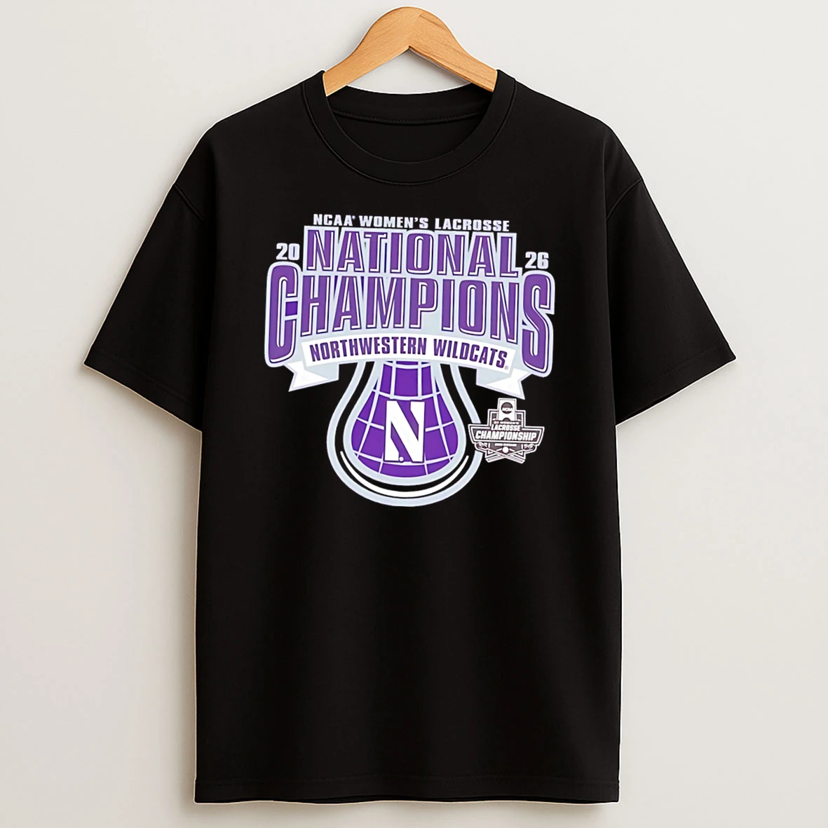 Officials Northwestern Womens Lacrosse 2026 National Champions Tee Premium T Shirt Sweatshirt Hoodie
