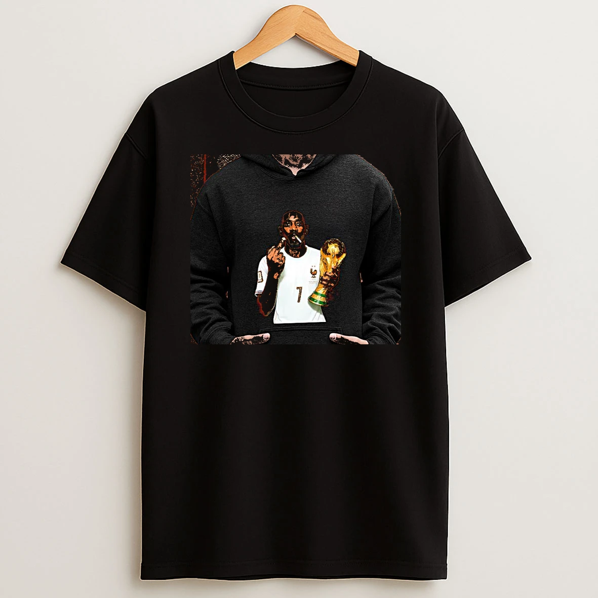 Officials Ousmane Dembele France National Team World Cup 2026 Fff North America Middle Finger Premium T Shirt Sweatshirt Hoodie