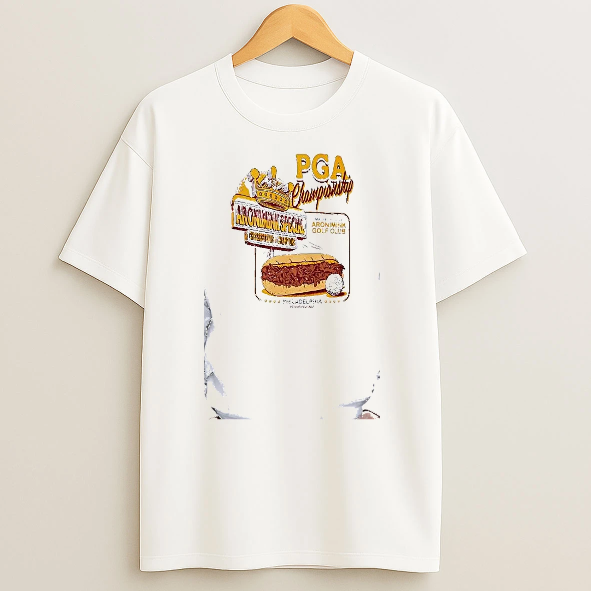Officials Pga Championship Philly Cheesesteak 2026 Premium T Shirt Sweatshirt Hoodie
