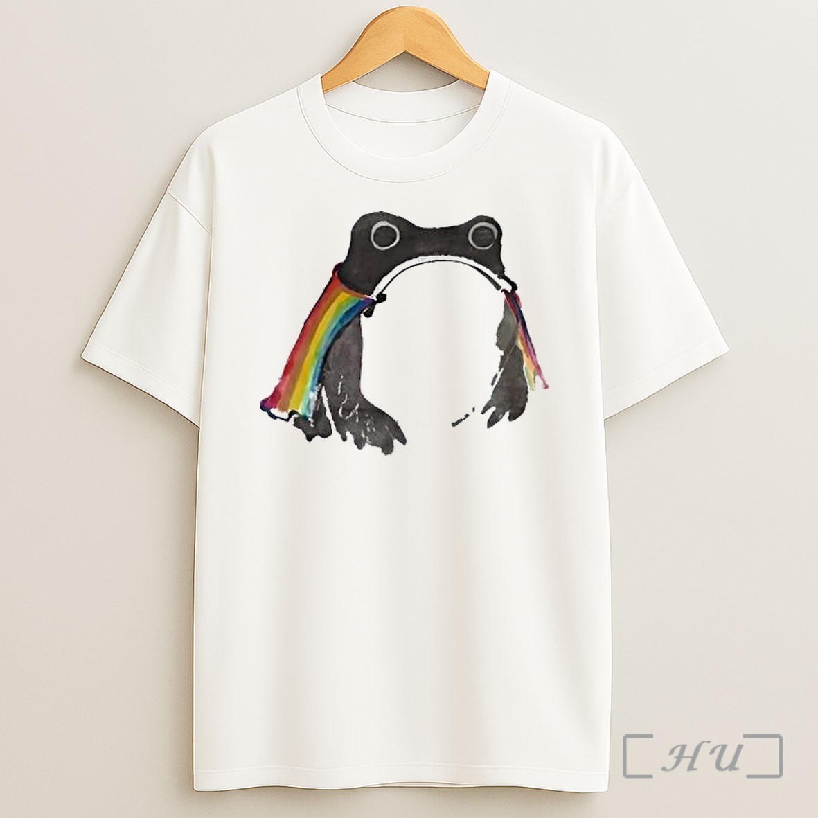 Officials Proud Frog Rainbow Flag Subtle Shirt