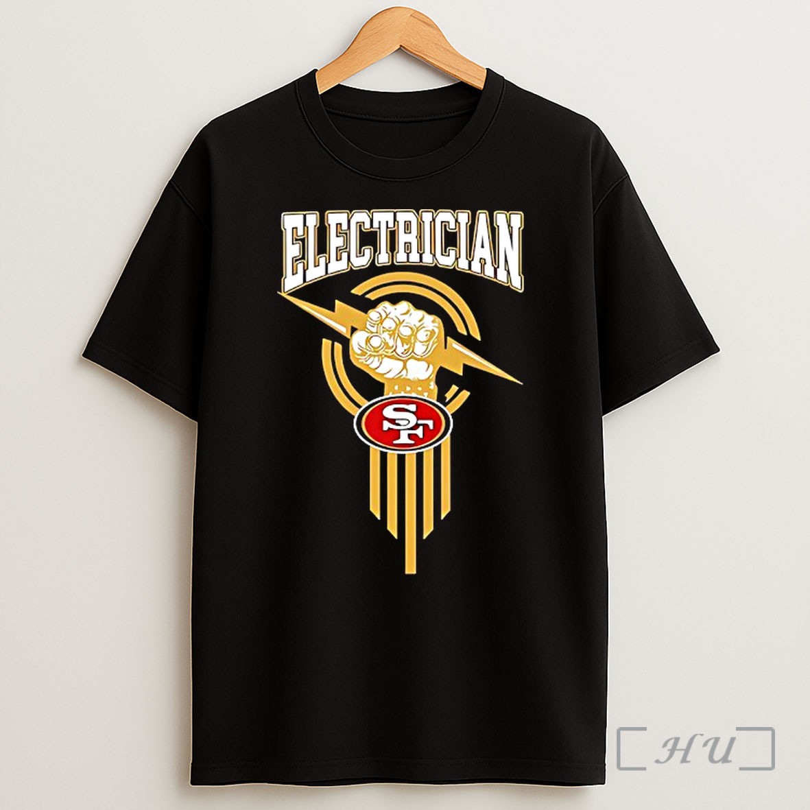 Officials San Francisco 49ers X Electrician Logo Shirt