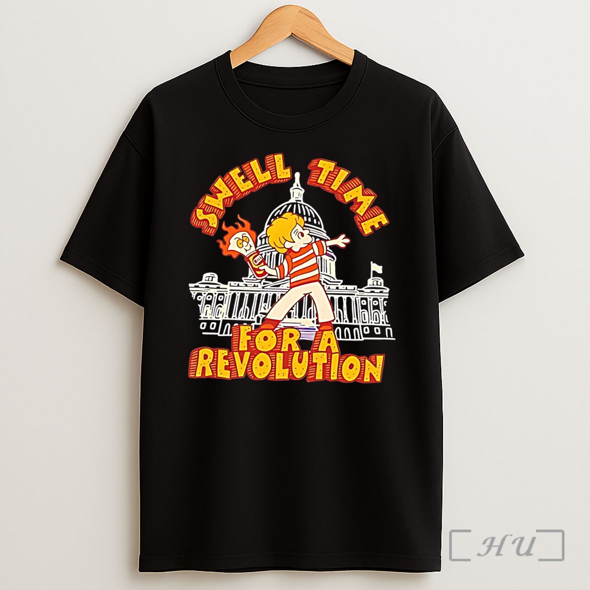 Officials Schoolhouse Rock Swell Time For A Revolution Tee Shirt