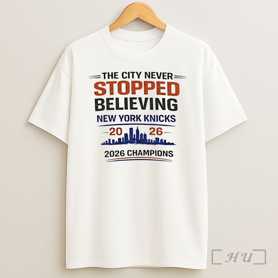 Officials The City Never Stopped Believing New York Knicks 2026 Nba Champions Shirt