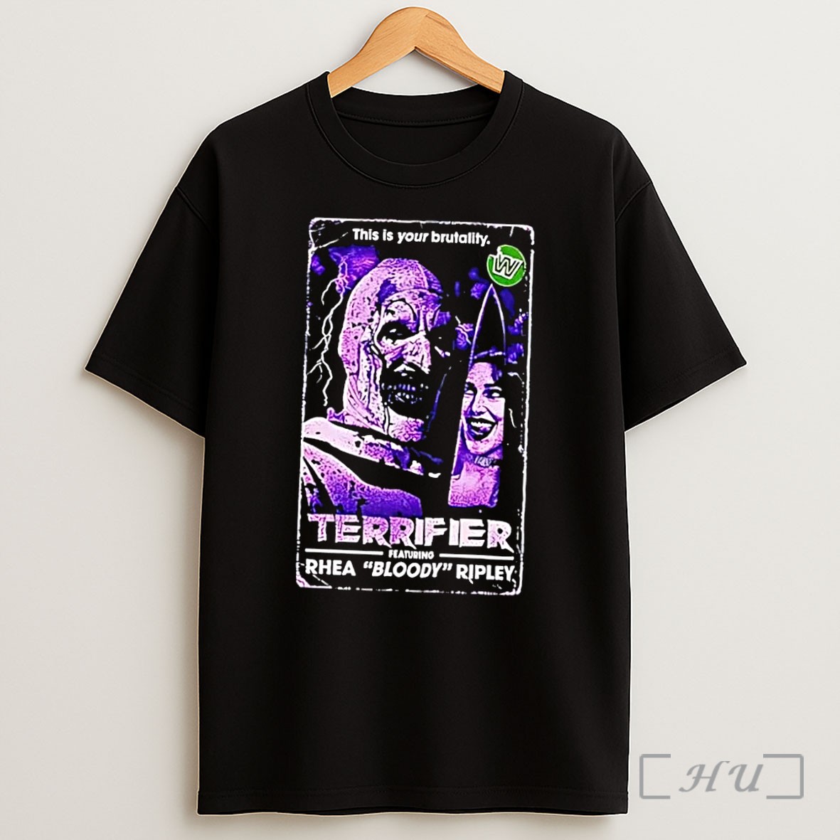 Officials This Is Your Brutality Rhea Bloody Ripley Art Wwe Black Shirt
