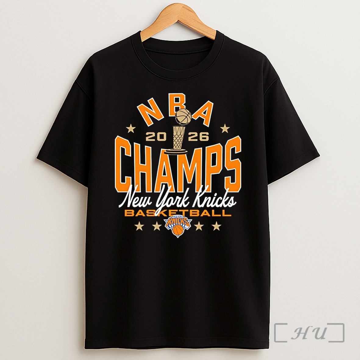 Officials Trophy New York Knicks Nba 2026 Champs Basketball Finals Shirt