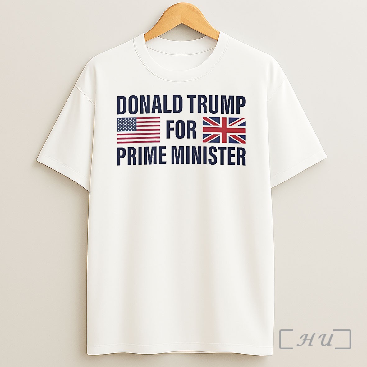 Officials Tyson Fury Donald Trump For Prime Minister Flag Shirt