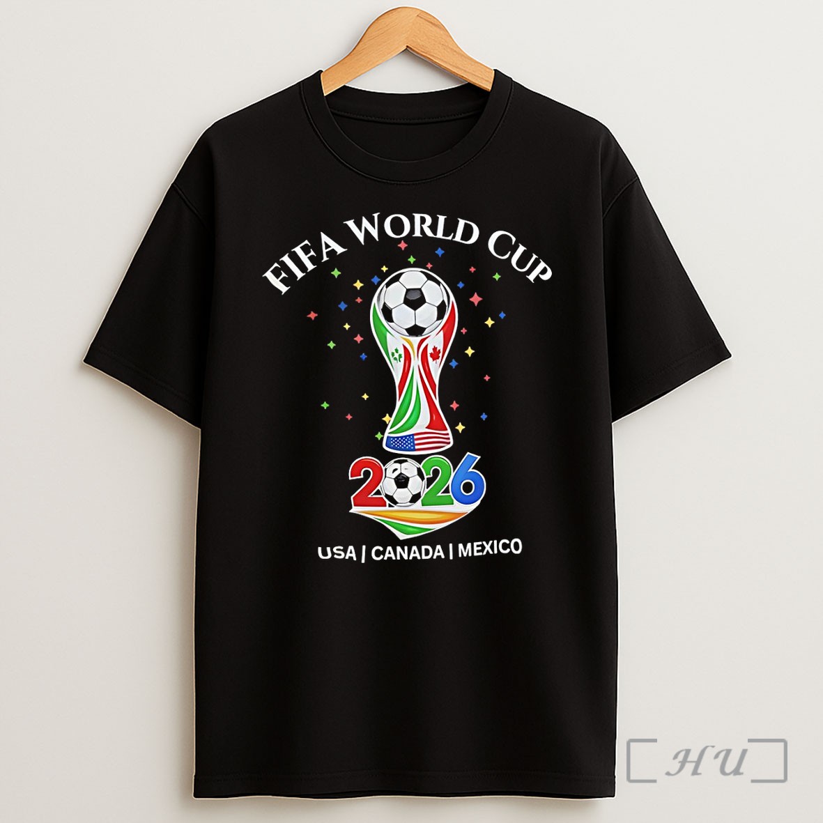 Officials Usa Canada Mexico Fifa World Cup 2026 Trophy Shirt