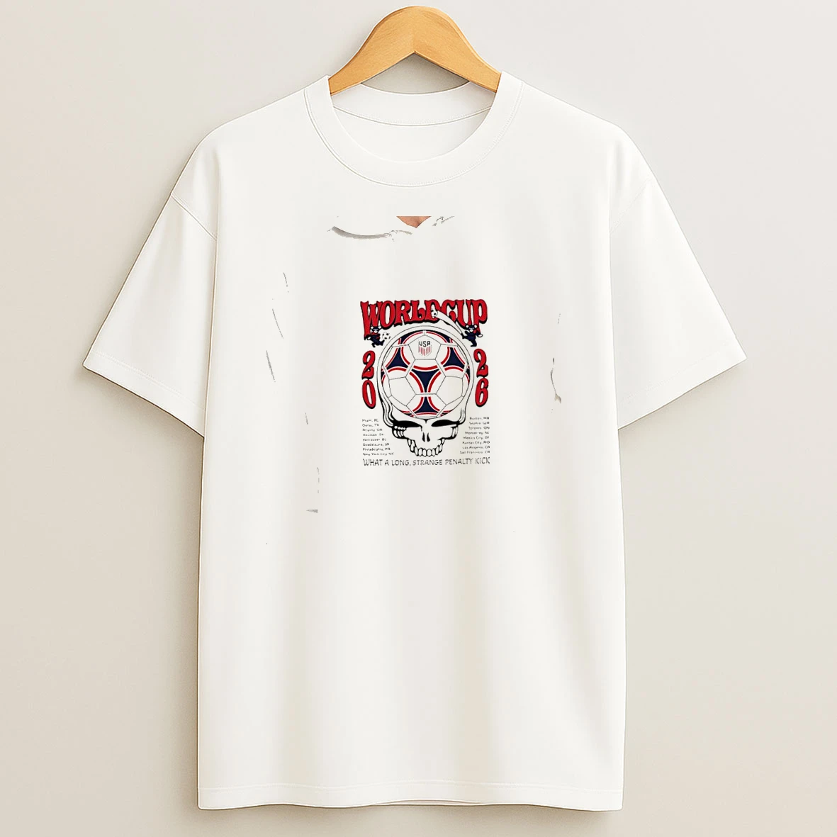 Officials Usa National Team Grateful Dead World Cup 2026 What A Long Strange Penalty Kick Premium T Shirt Sweatshirt Hoodie
